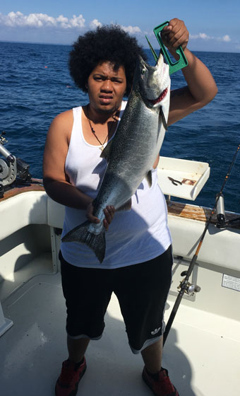Charter fishing Kenosha, Racine, Milwaukee, and Chicago